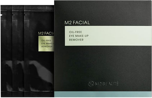 M2 Beauté Facial Women'S Oil-Free Eye Make-Up Remover (Pack Of 7)