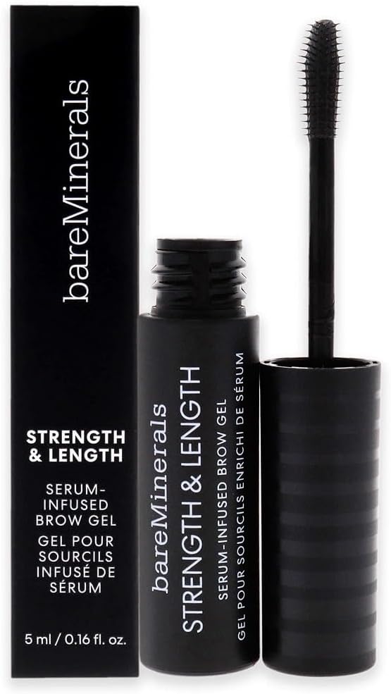 bareMinerals Strength and Length Serum-Infused Brow Gel - Clear for Women 0.16 oz Brow Gel