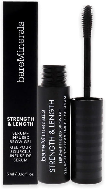 bareMinerals Strength and Length Serum-Infused Brow Gel - Clear for Women 0.16 oz Brow Gel