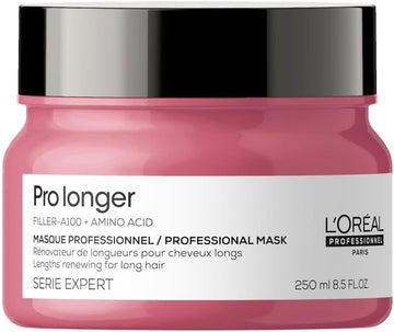 L’Oréal Professionnel Mask, With Filler-A100 And Amino Acid For Long Hair With Thin Ends, Serie Expert Pro Longer, 250 Ml