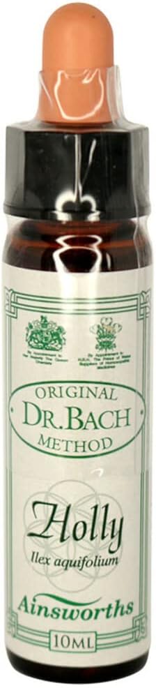 Ainsworths 10 ml Holly Bach Flower Remedy : Health & Household