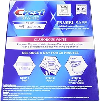 Crest 3D Whitestrips Luxe Glamorous White 28 Count