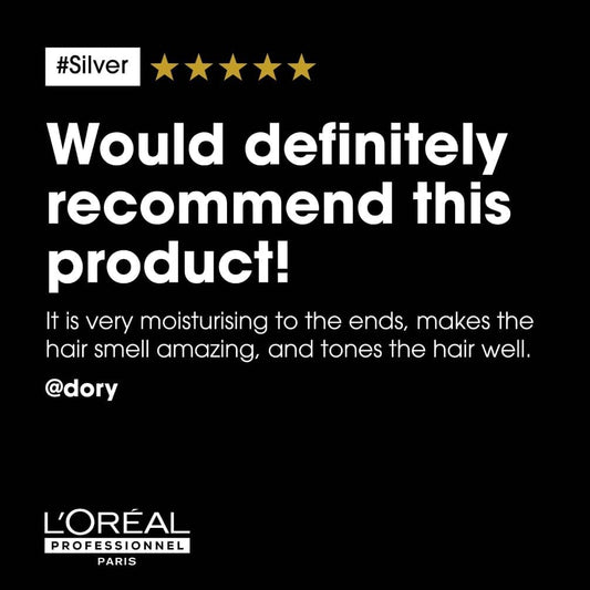 L’Oréal Professionnel Conditioner, For Grey, White Or Light Blonde Hair, Serie Expert Silver, 200 Ml