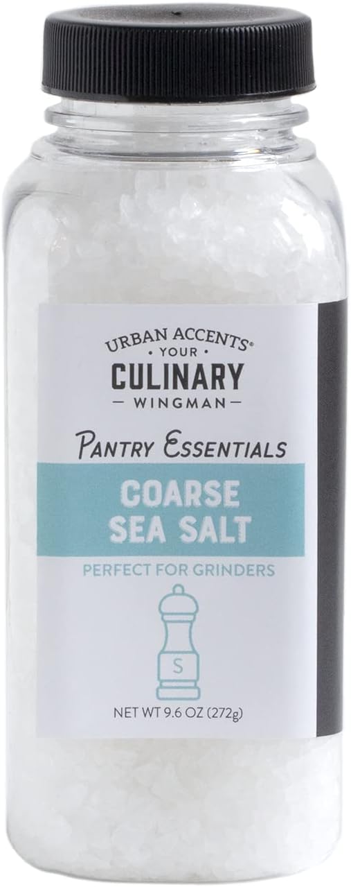 Urban Accents Pantry Essentials Gourmet Salt & Pepper Set (set of 4) : Grocery & Gourmet Food