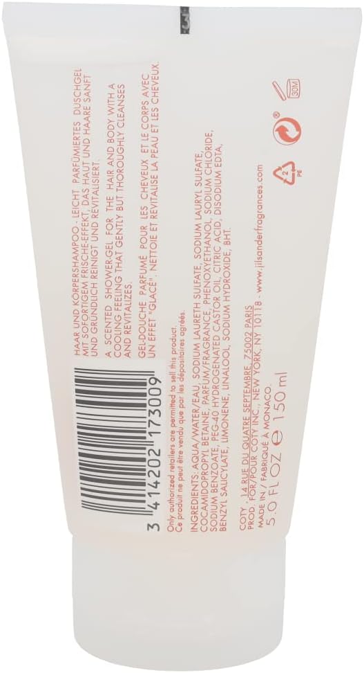 Jil Sander Sun Men Fresh All Over Shampoo 150Ml/5Oz : Eau De Parfums : Beauty & Personal Care