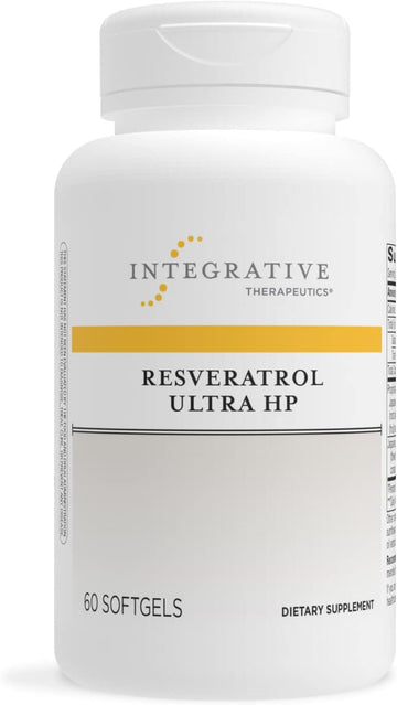 Integrative Therapeutics - Resveratrol Ultra Hp, 175 Mg Resveratrol - Cardiovascular Support*- 60 Softgels