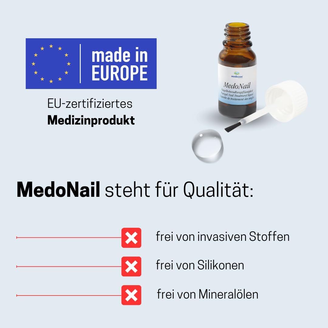 Medosan Medonail Fungal Nail Treatment Liquid Swiss Formula