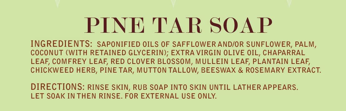 Christopher'S Original Formulas Pine Tar Soap : Bath Soaps : Beauty & Personal Care