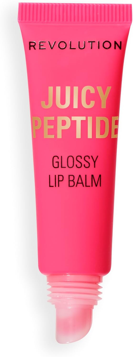 Revolution Juicy Peptide Lip Balm, Hydrating & Nourishing Formula with Peptides, Squalane & Vitamin E, Vegan & Cruelty-Free, 8ml, Guava Rum Punch Coral : Amazon.co.uk: Beauty