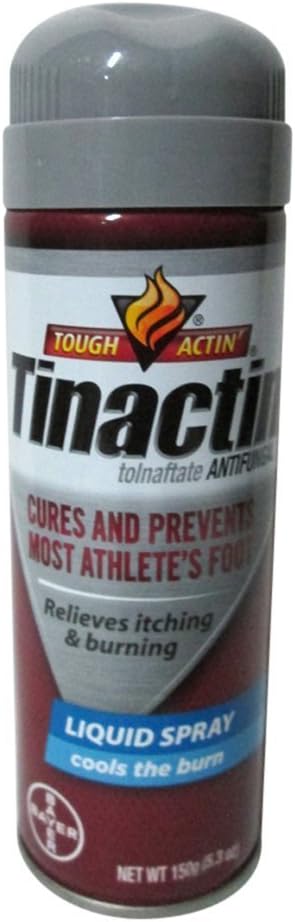 Tinactin Athlete Liquid Foot Spray, 5.3 Oz : Health & Household