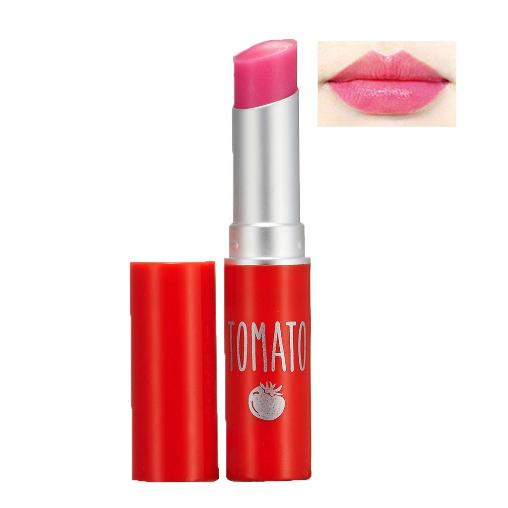 SKINFOOD Tomato Jelly Tint Lip (#02 Berry Tomato) - Moisturizing Tinted Lip Balm with Tomato Extracts, Healthy Looking Long Lasting Natural Lip Makeup - Natural Tinted Lip Balm - Lip Balm with Color