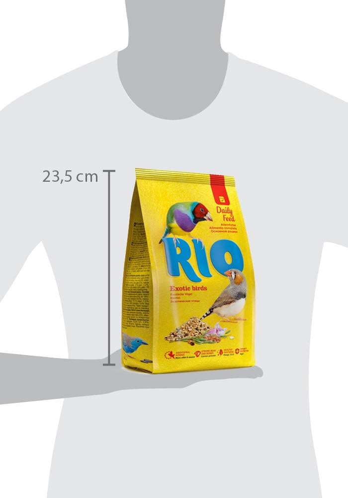 RIO Feed for exotic birds. Daily feed, 500 g :Pet Supplies