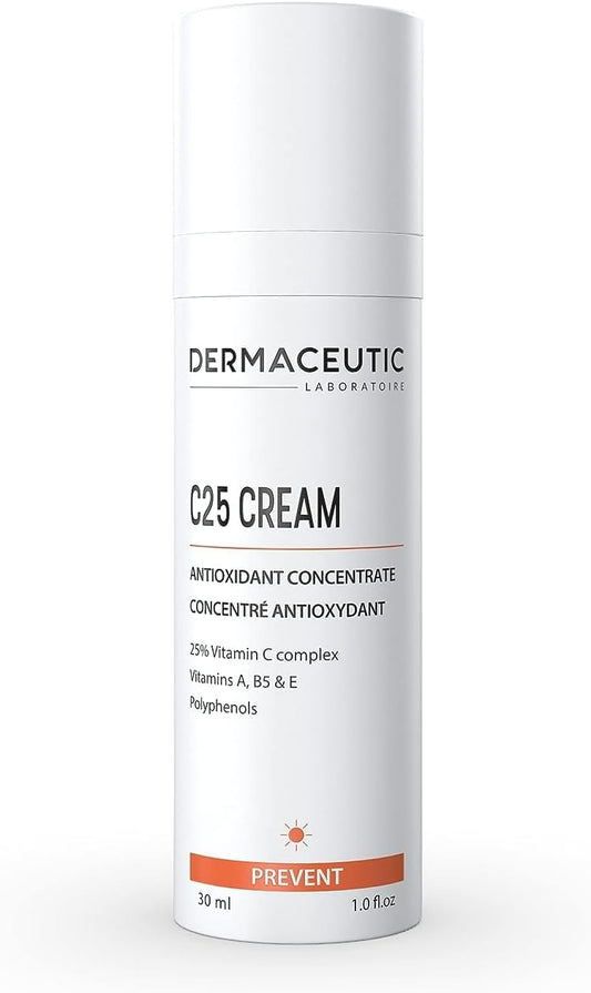 Dermaceutic Tri Vita C30-30% Vitamin C Serum - Premium Highly Concentrated Product With 3 Types Of Vitamin C And Vitamin E - Antioxidant Face Serum - 30Ml