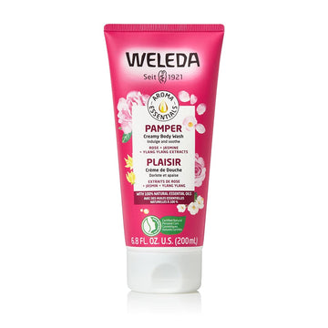 Weleda Aroma Essentials Pamper Creamy Body Wash, Parabens Free, 6.8 Fluid Ounce (Pack of 1)