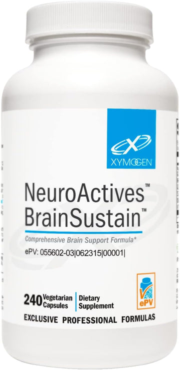 XYMOGEN NeuroActives BrainSustain (240 Capsules)