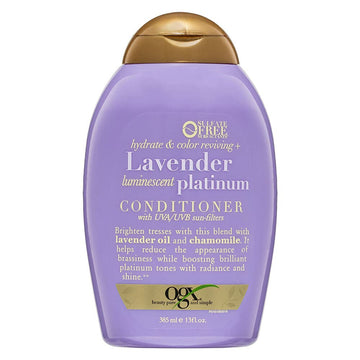 Ogx Hydrate & Color Reviving + Lavender Luminescent Platinum Conditioner, 13 Ounce