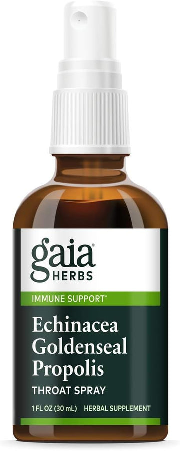 Gaia Herbs Ech/Gold/Prp Throat Spray 1  , Liq Extract