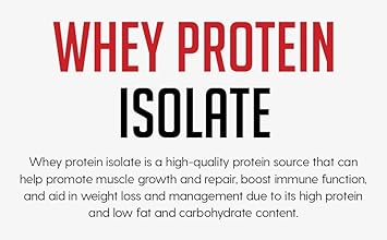 HEARTHY FOODS 100% Grass Fed Whey Protein Isolate 30g, No Sugar or Sweetener, for Women and Men | Keto and Paleo Friendly, Zero Carbs - 2 Pounds : Health & Household