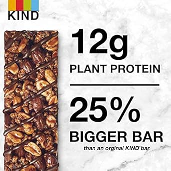 Kind Protein Bars, Variety Pack, Dark Chocolate Nut, Crunchy Peanut Butter, Healthy Snacks, 10 Count