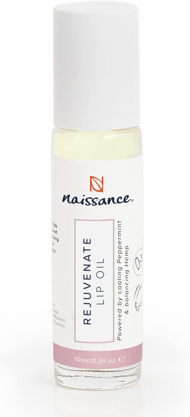 Naissance Liquid Lip Balm Trio - 3 x 10ml - Roll on Lip Oil Set - Natural, Non Sticky, Moisturising, Hydrating Formula With Almond, Castor and Vitamin E Oils and Sweet Orange, Mint and Jasmine : Amazon.co.uk: Beauty