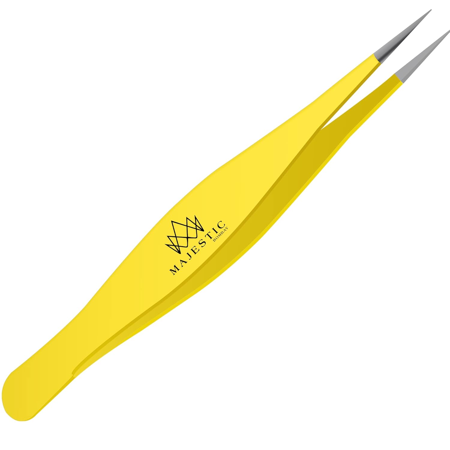 Surgical Tweezers For Ingrown Hair - Precision Sharp Needle Nose Pointed Tweezers For Splinters, Ticks & Glass Removal - Best For Eyebrow Hair, Facial Hair Removal (Triple Black)