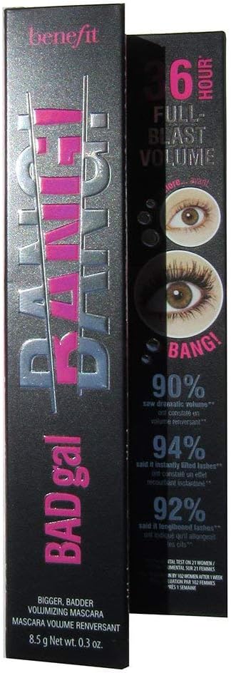 Benefit Cosmetics BADgal BANG Bigger Badder Volumizing Mascara - 8.5 g - 0.3 oz - Full Sized - Boxed