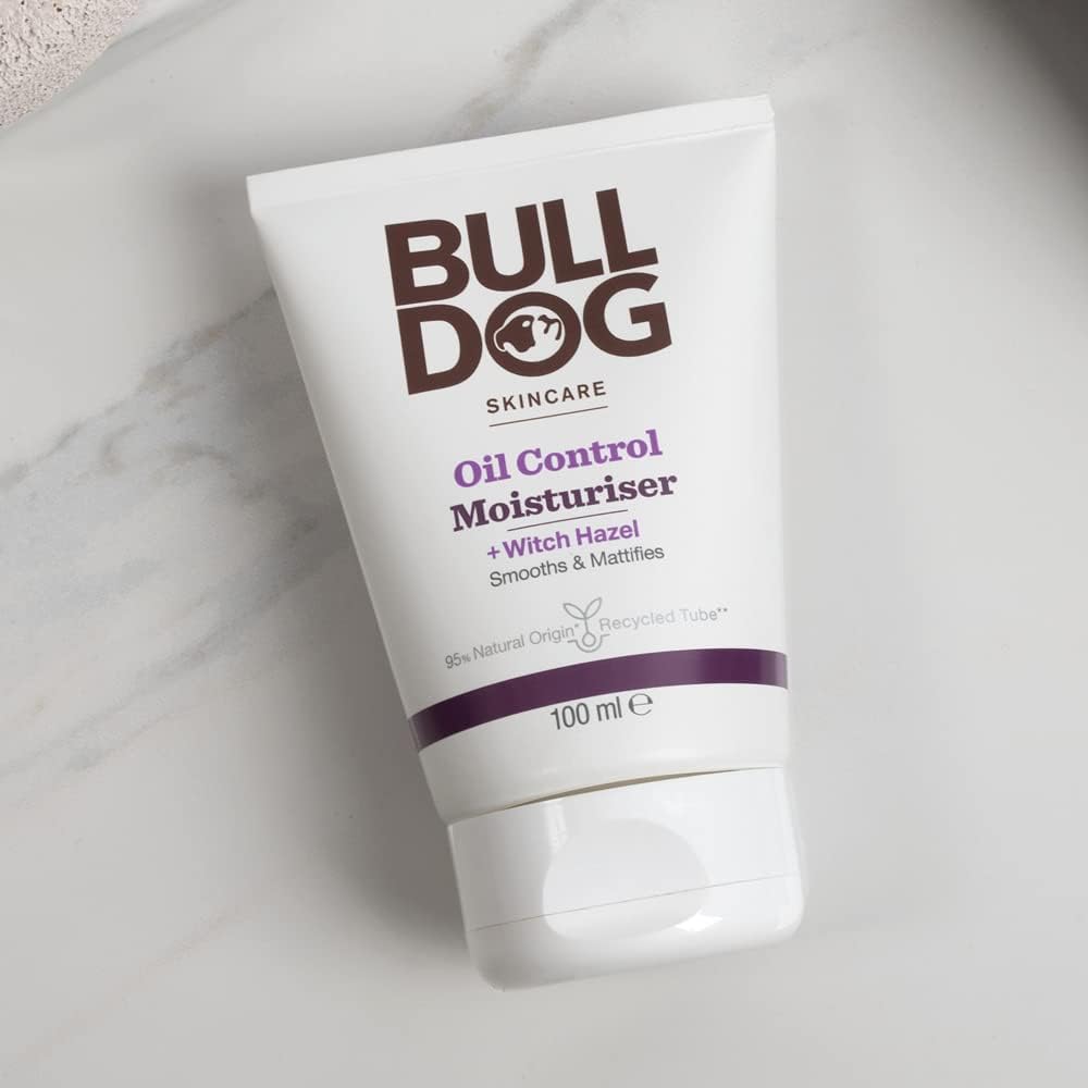 Bulldog Skincare Oil Control Moisturiser 100ml - Moisturiser for Men - For Oily Skin
