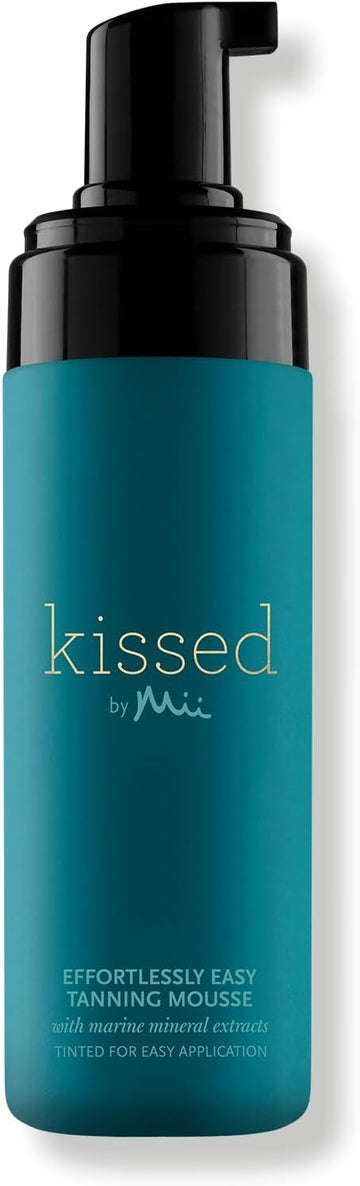 Mii Cosmetics | Kissed Effortlessly Easy Tanning Mousse | Hydrates Skin & Offers Flawless, Streak-Free Tanning | Medium, 150Ml