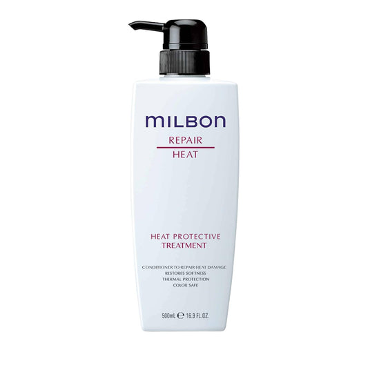Milbon Repair Heat Protective Treatment Conditioner Big Size 17.6 Oz : Beauty & Personal Care