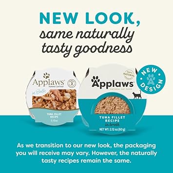 Applaws Natural Wet Cat Food In Broth, Limited Ingredient Cat Food Cups, Grain-Free, Cat Food Pots, No Artificials, 100% Natural Cat Food, Chicken, Carrots, Green Beans In Broth (10 X 2.12 Oz Cups)