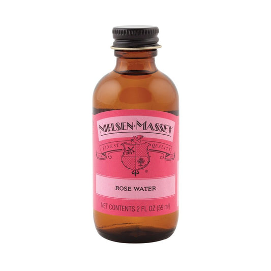 Nielsen-Massey Rose Water For Baking, Cooking And Drinks, 2 Ounce Bottle