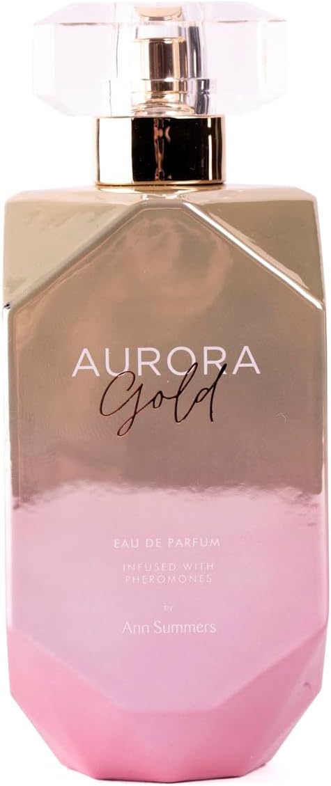Ann Summers Aurora Gold Pheromone Perfume For Women (100Ml Eau De Parfum) – Floral Fragrance To Enhance Attraction – Citrus Notes, Decorative Bottle – Womens Perfume