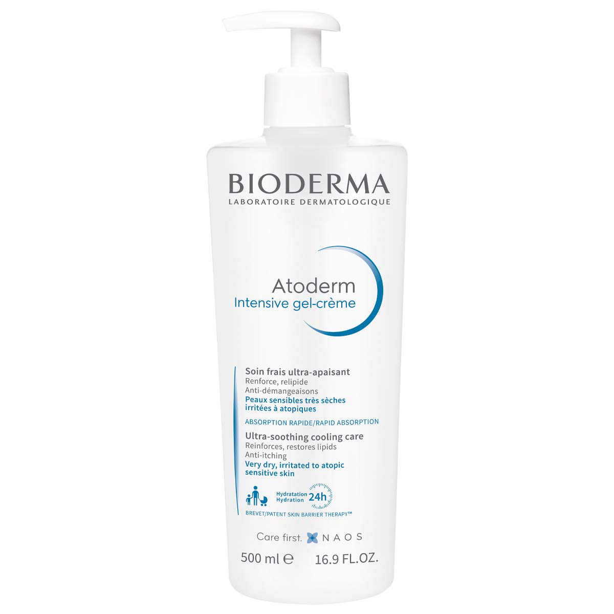 Bioderma - Atoderm Intensive Gel-Crème - Body Lotion - Soothing and Moisturizing Body Cream for Sensitive Dry Very Dry to Atopic Skin