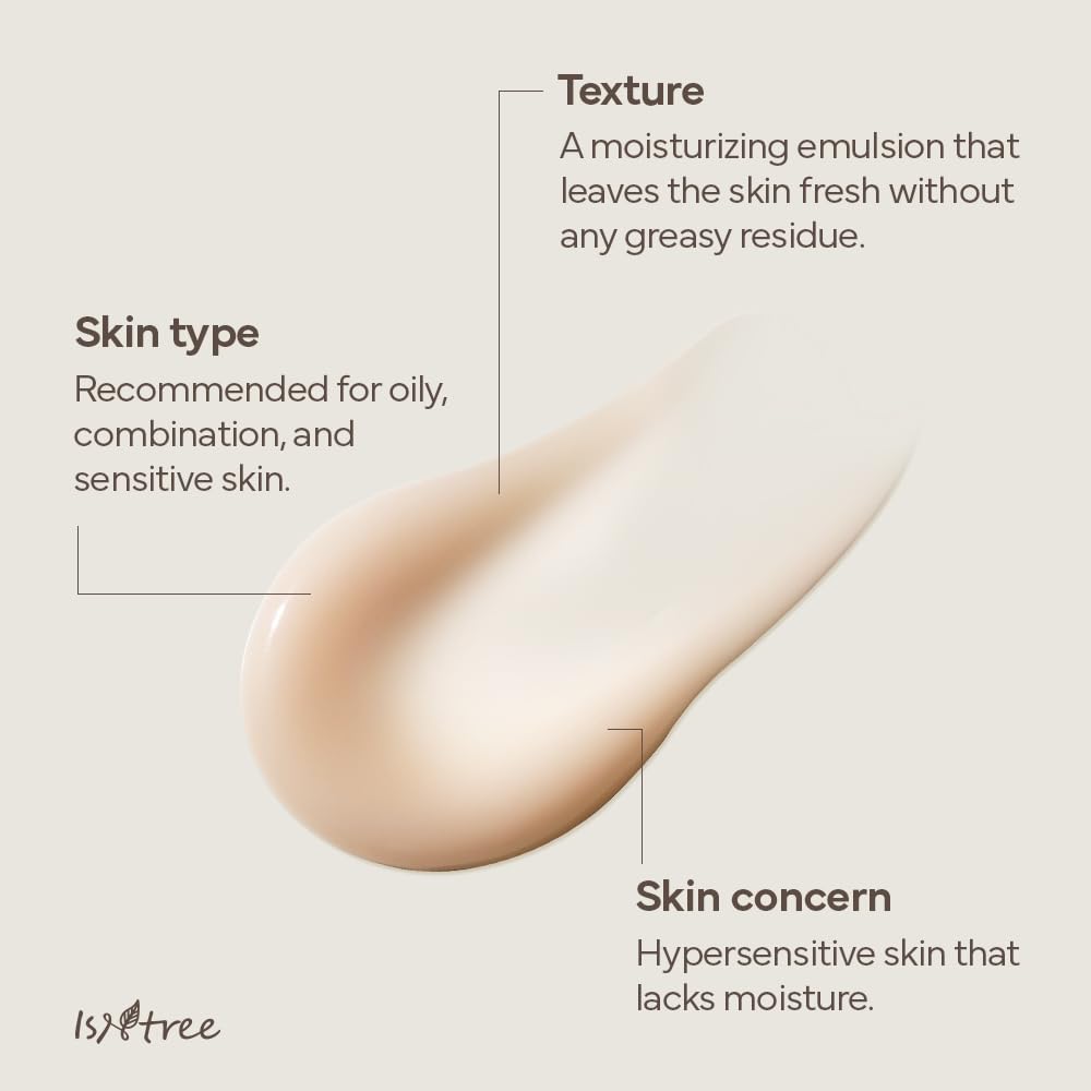 Isntree Green Tea Fresh Emulsion 120Ml 4.05 Fl.Oz | Green Tea Extract From Jeju | Balances Oil & Moisture | Lightweight Texture : Beauty & Personal Care