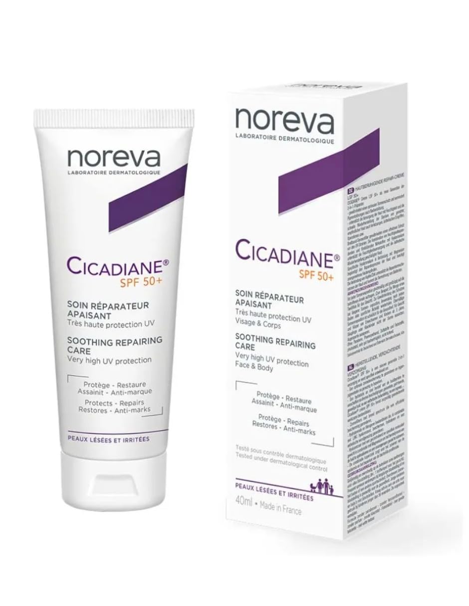 Noreva Cicadiane Protect Photoprotective Repairing Care Spf 50+ 40Ml By Noreva : Beauty & Personal Care