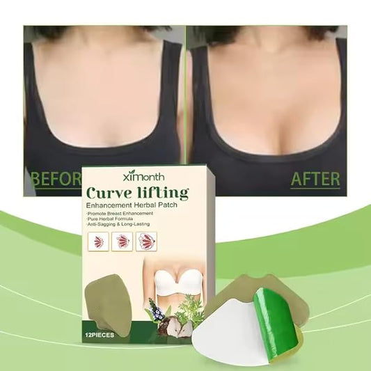 Breast Enhancing & Shaping Patches-Seamless Invisible Anti-Sagging Breast for Skin Firming & Chest Line Enhancement Green