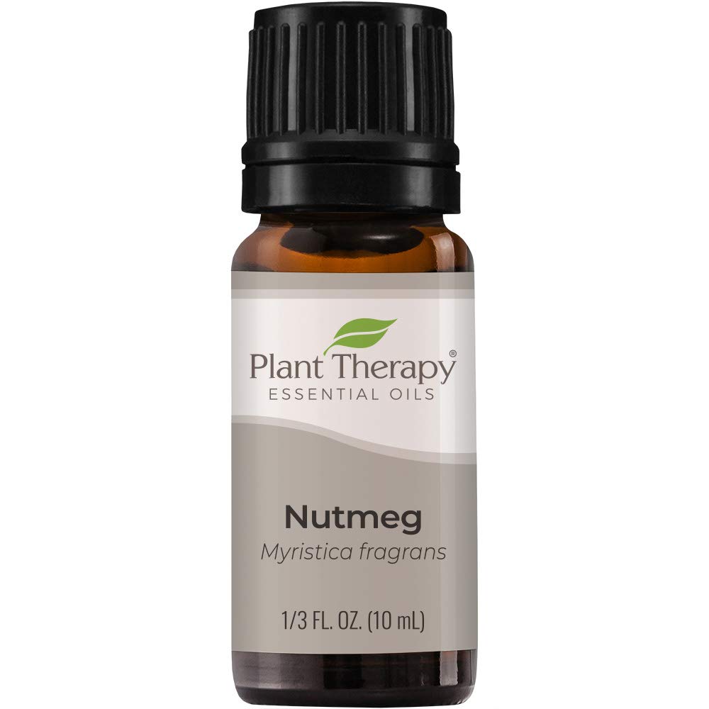 Plant Therapy Nutmeg Essential Oil 10 Ml (1/3 Oz) 100% Pure, Undiluted, Therapeutic Grade
