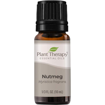 Plant Therapy Nutmeg Essential Oil 10 Ml (1/3 Oz) 100% Pure, Undiluted, Therapeutic Grade