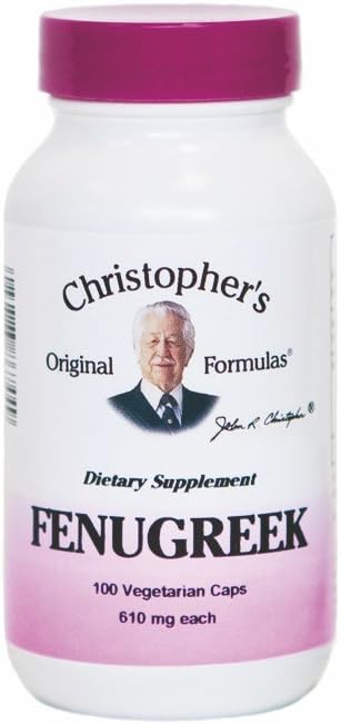Fenugreek Dr. Christopher 100 VCaps