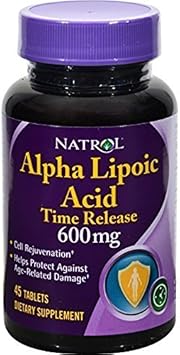 Natrol Alpha Lipoic Acid 600 T/R 45 Tab5