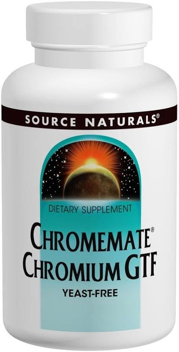 Source Naturals - Chromate Chromium Gtf, 200 mcg, 120 tablets