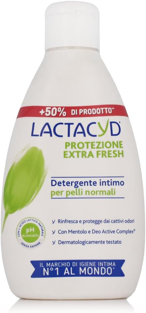 Lactacyd Protezione Extra Fresh Detergente Intimo, 300Ml