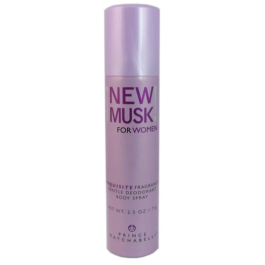 New Musk By Prince Matchabelli For Women. Gentle Deodorant Body Spray 2.5 Oz : Deodorants And Antiperspirants : Beauty & Personal Care