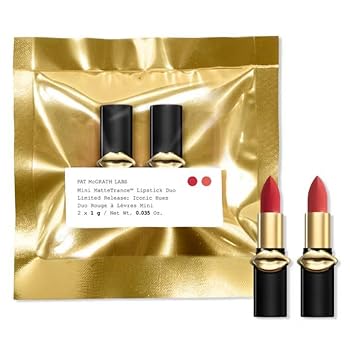 Pat Mcgrath Labs Mini Mattetrance Lipstick Duo: Iconic Hues