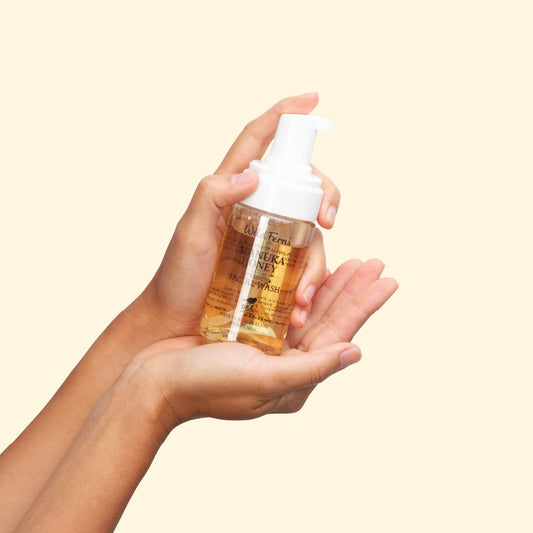 Wild Ferns Manuka Honey Refreshing Facial Wash, 95% Natural, 100 Milliliters