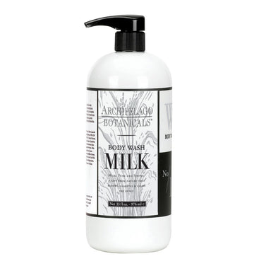 Archipelago Botanicals Charcoal Rose Body Wash, Moisturizing And Daily Body Wash For Luxuriously Smooth Skin, Free From Parabens, Phthalates And Gmos (33 Oz)