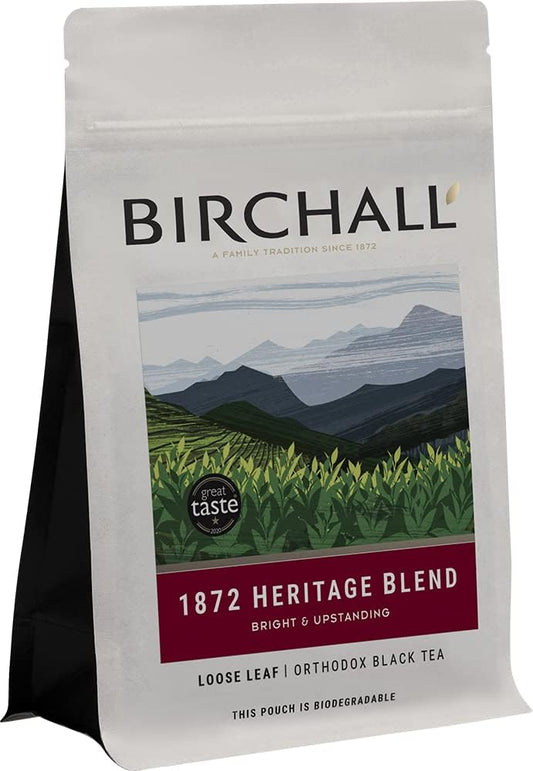 Birchall | 1872 Heritage Blend | Orthodox Black Tea | 250G Loose Leaf Tea, Red