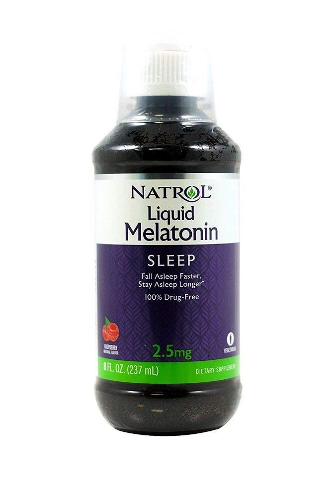 Natrol Melatonin Liq, 2.5mg, 8; with Cup