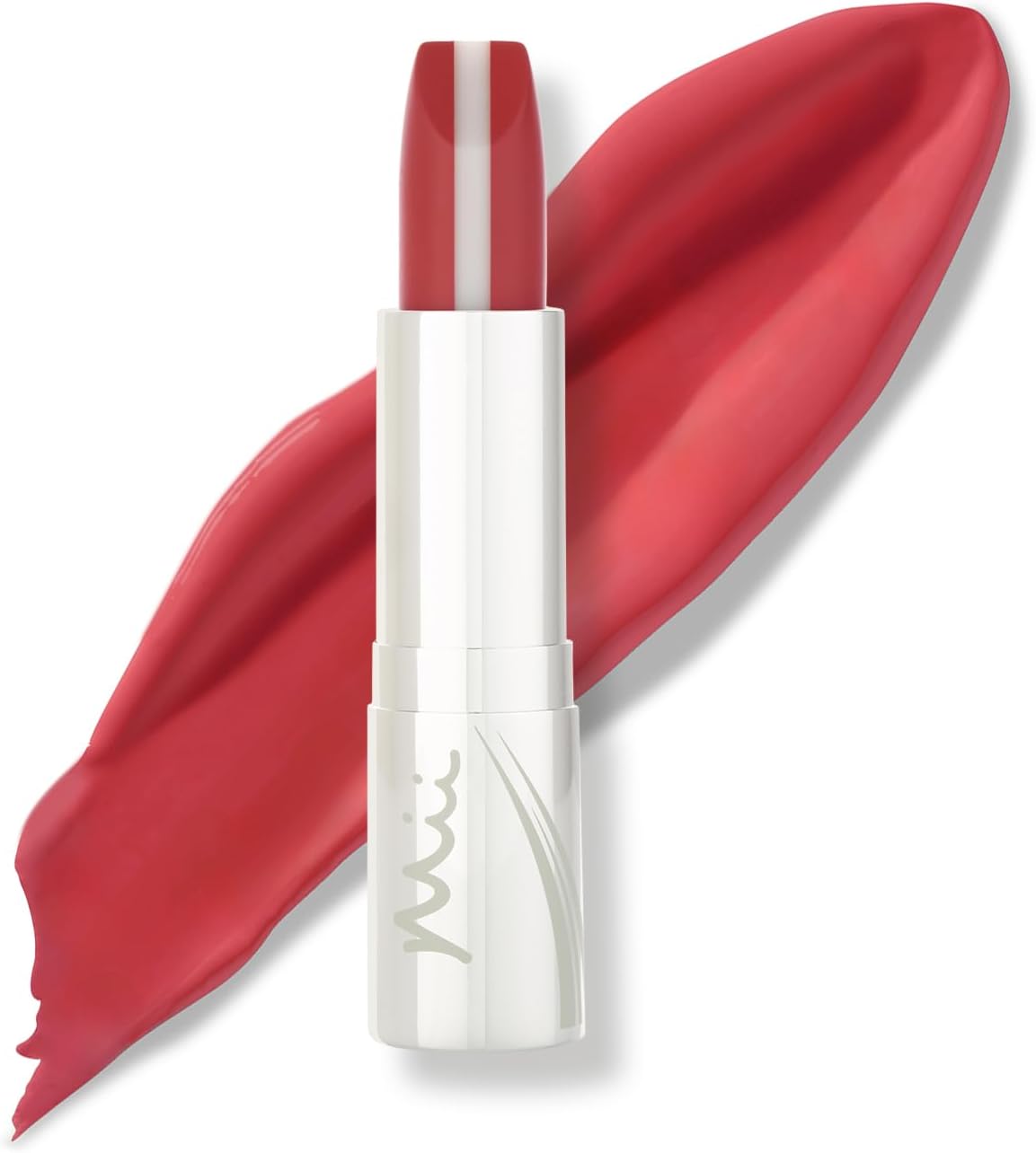 Mii Cosmetics Hydraboost Lip Lover Lipstick, Long Lasting, Packed With Hyaluronic Acid, High Impact Colour, Glossy Luminous Finish, Moisturising Lipstick For Healthy & Plump Lips, Rosie Posie