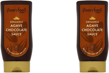 Groovy Food Company Organic Agave Chocolate Sauce, 250Ml (Pack Of 2)